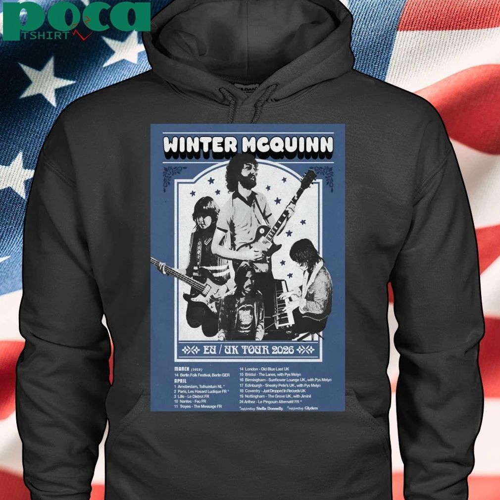 Winter McQuinn 2026 Tour EU-UK Poster T-shirt
