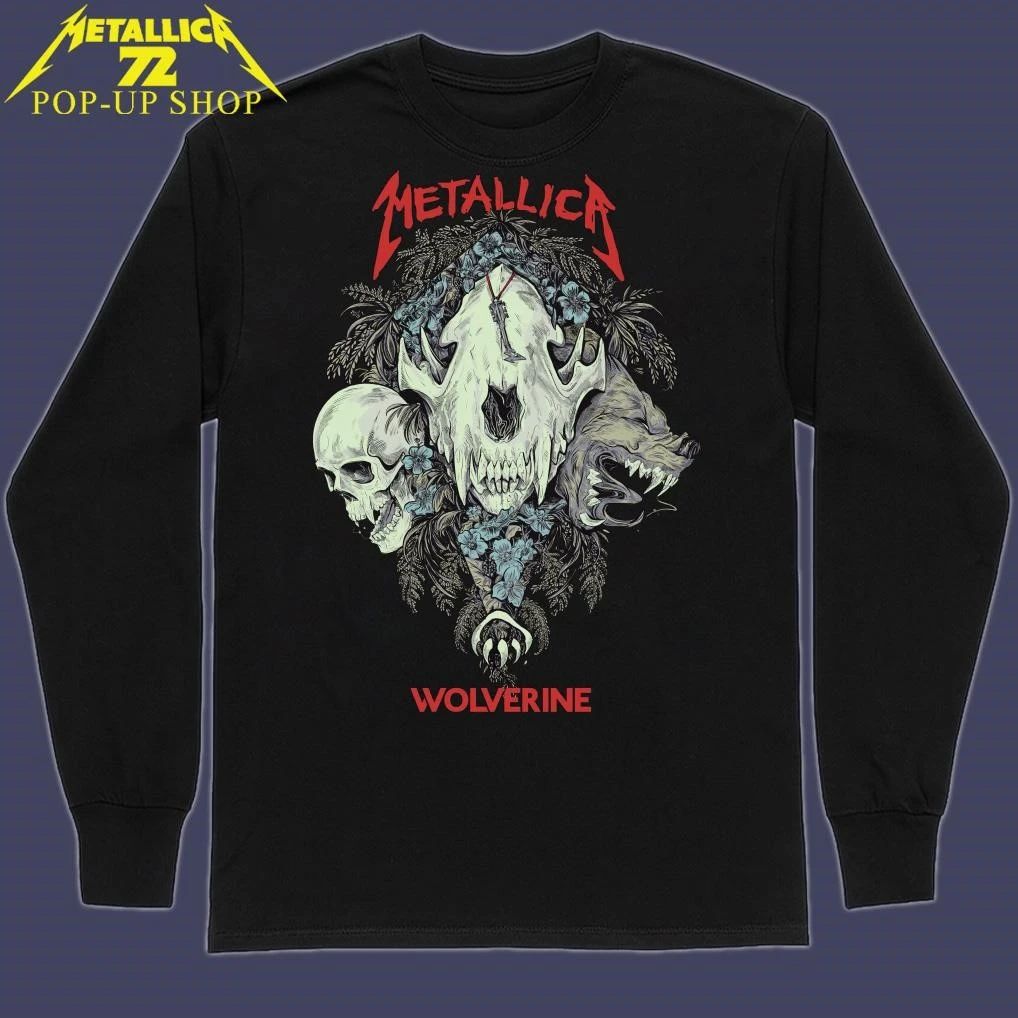 Wolverine x Metallica Scholars Skull Graphic T-Shirt