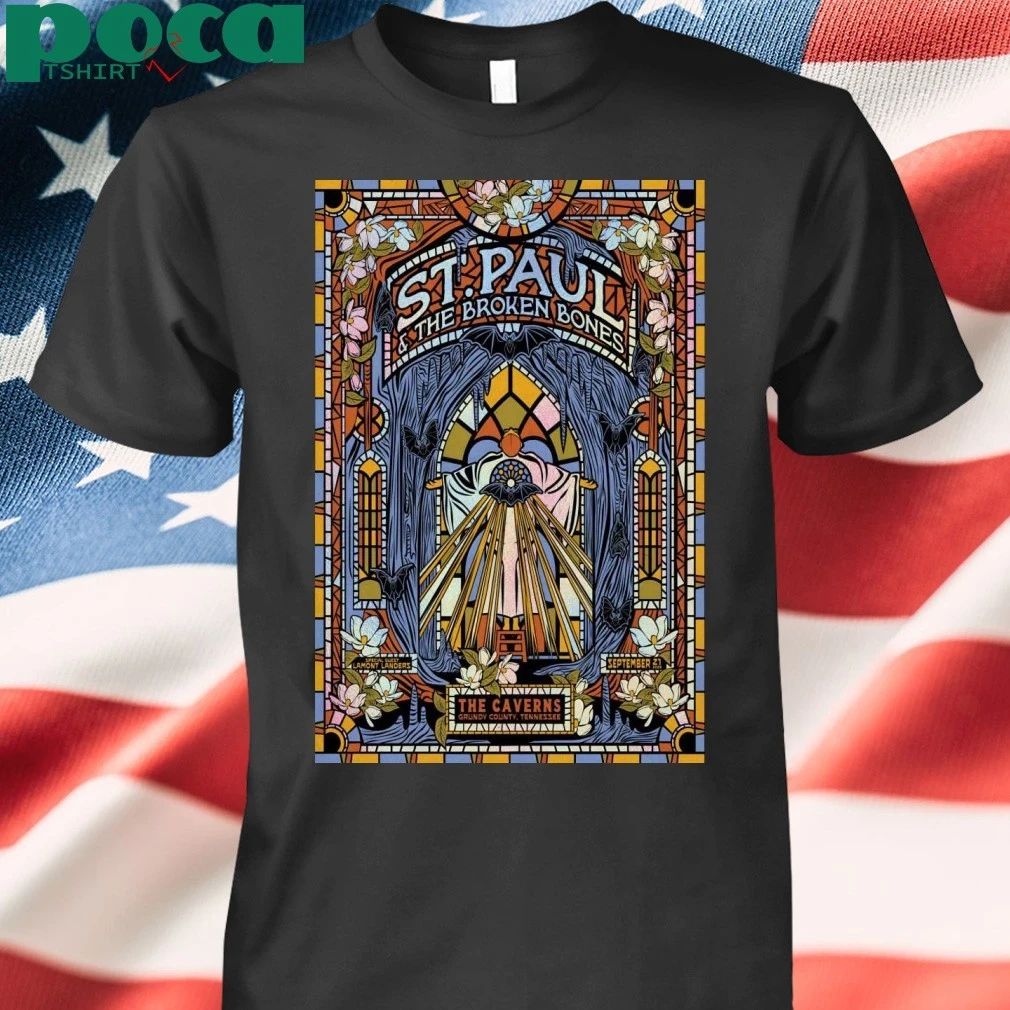ST. Paul And The Broken Bones 9.21.2025 Grundy County TN Poster T-shirt