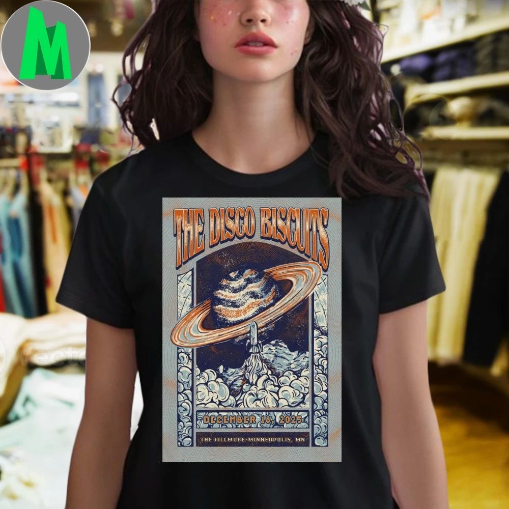 The Disco Biscuits The Fillmore Minneapolis, MN 12.18.2025 Poster T-Shirt