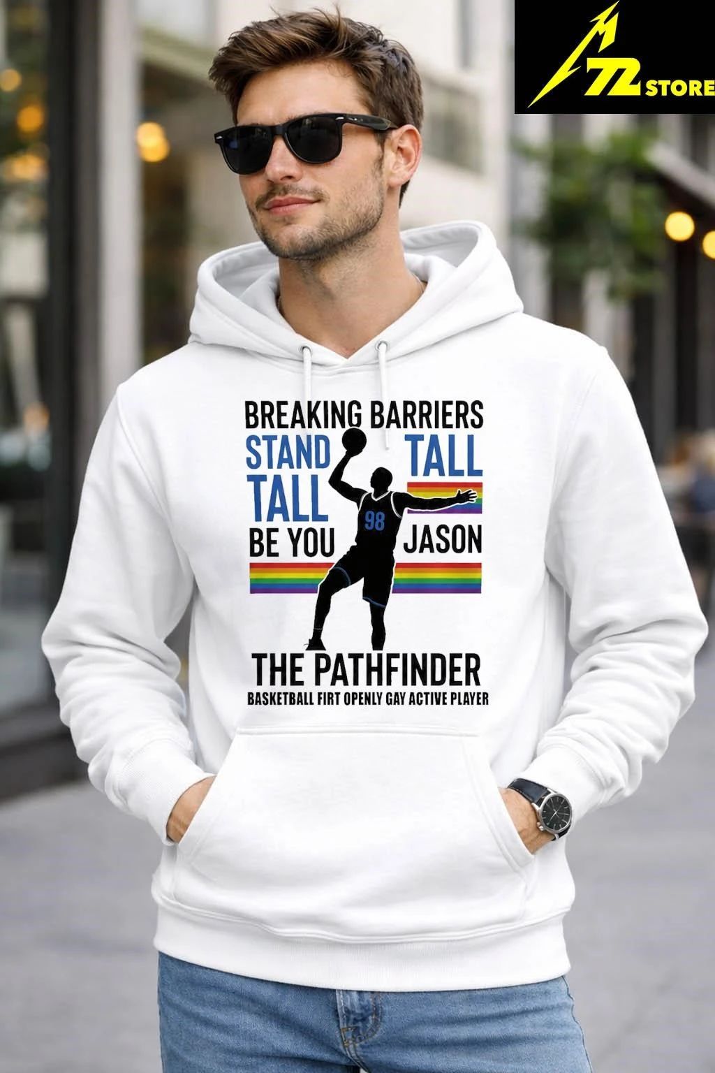 Jason 98 The Pathfinder Breaking Barriers Stand Tall Shirt