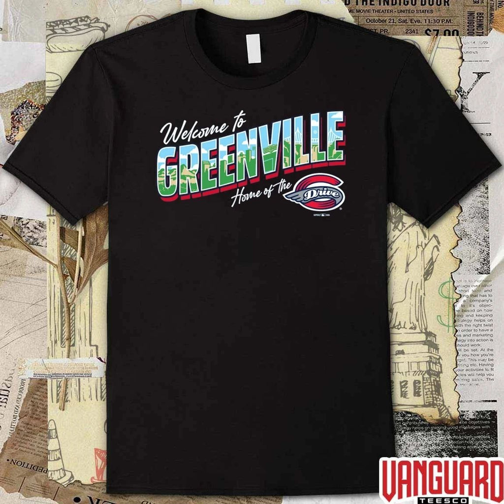 Welcome To Greenville Home Of The Drive GoTeez 2026 t-shirt