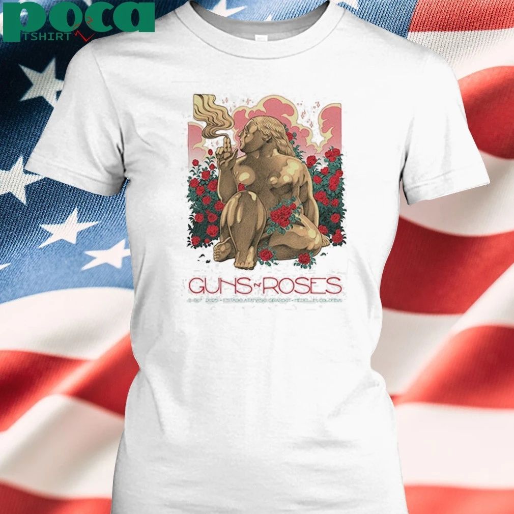 Guns N Roses Medellin Colombia Show On October 11 2025 At Estadio Atanasio Girardot shirt