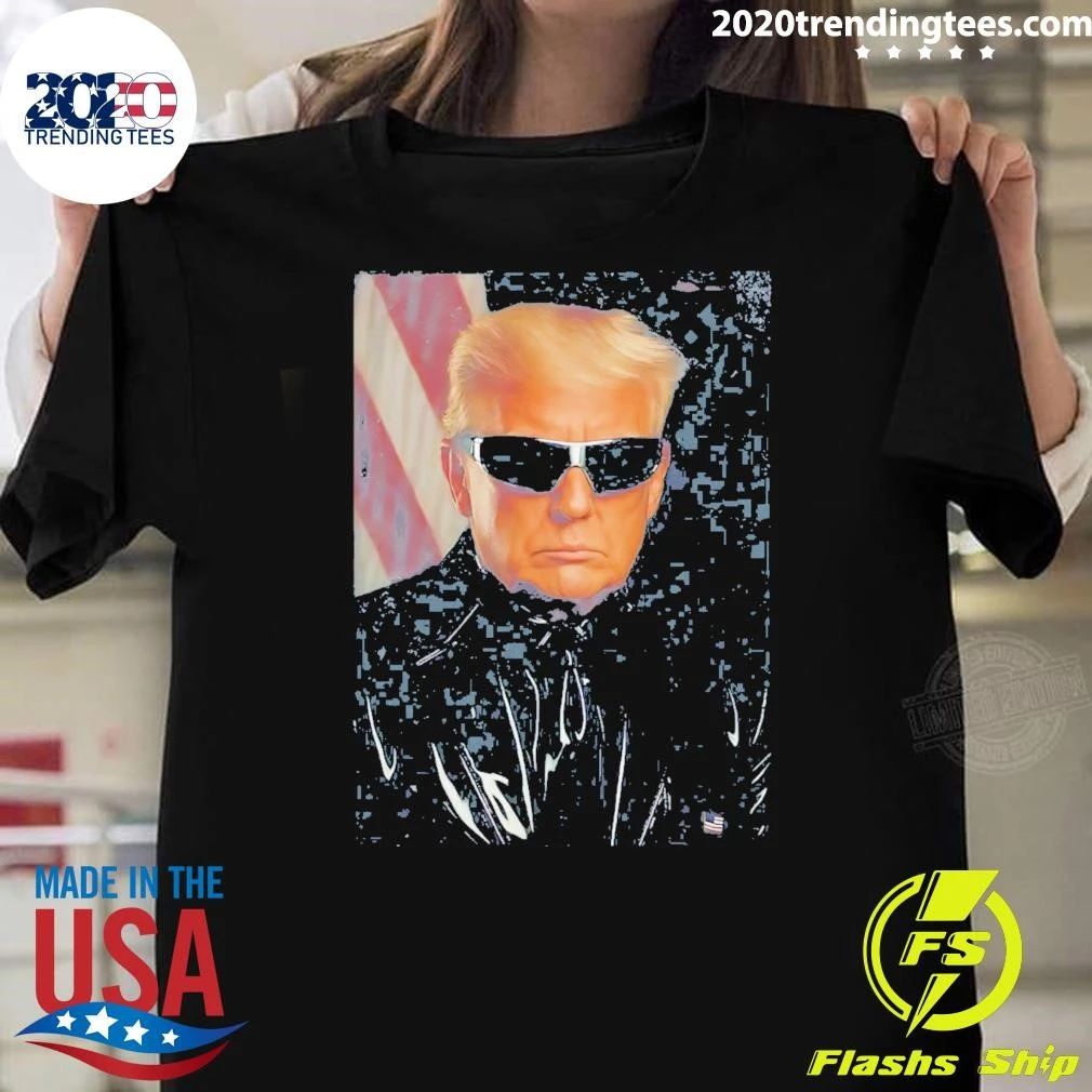 Donald Trump Gangster Terminator Parody Shirt