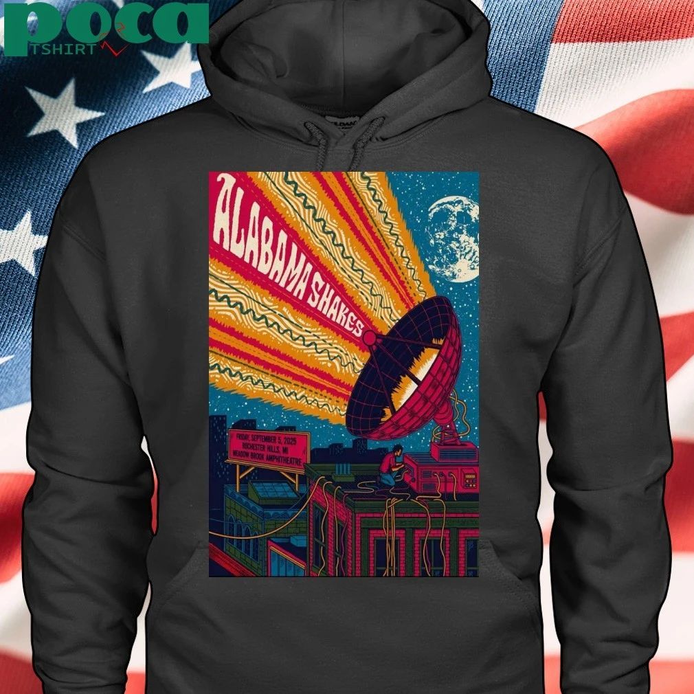 Alabama Shakes 9-5-2025 Rochester Hills MI Poster T-shirt