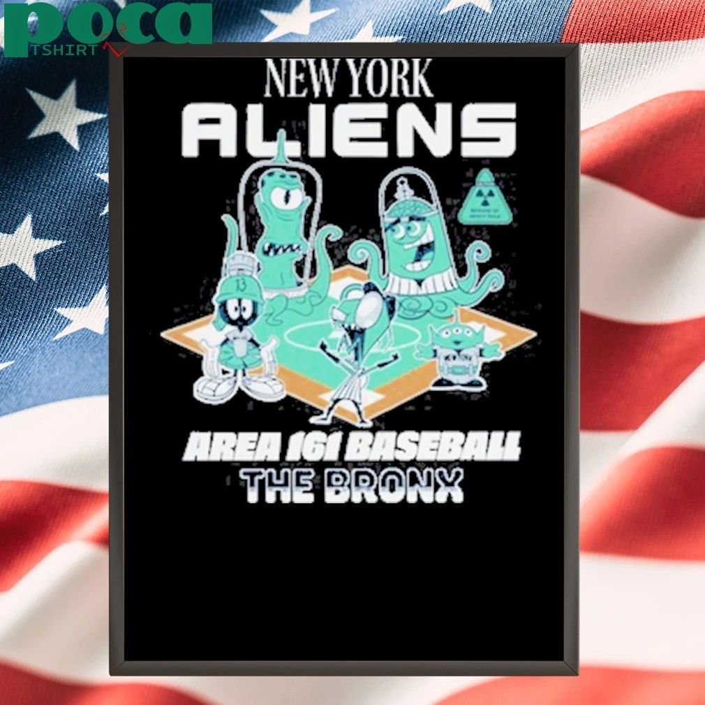 New York Aliens Area 161 Baseball The Bronx Shirt