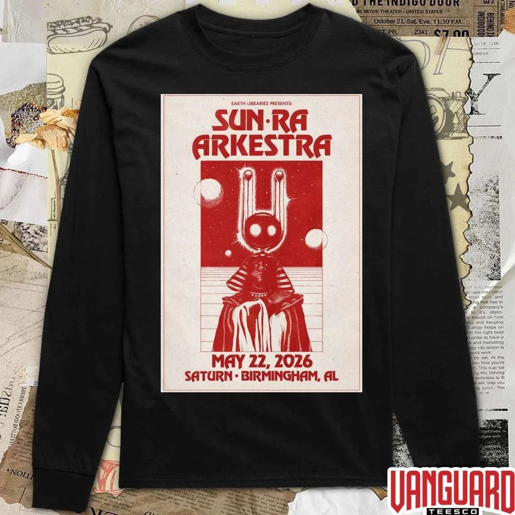 Sun Ra Arkestra May 22 2026 Saturn Birmingham AL Poster t-shirt