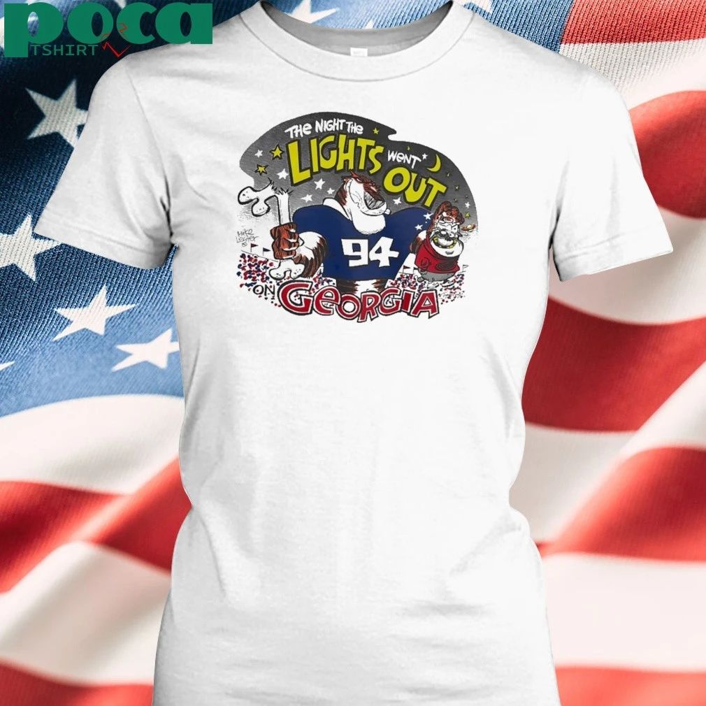 Auburn Tigers The Night The Lights Went Out Georgia Shirt