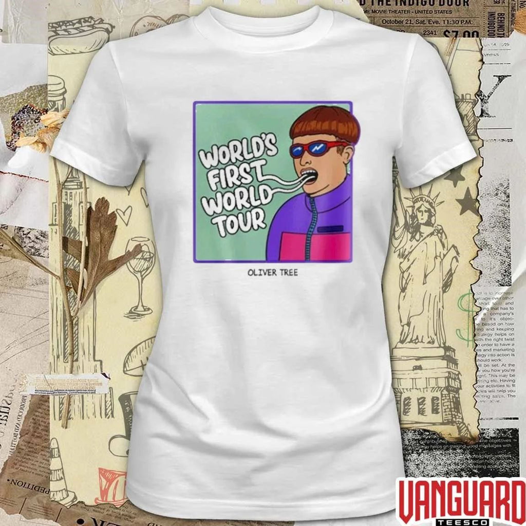 Oliver Tree Worlds First World Tour 2026 Music Concert t-shirt
