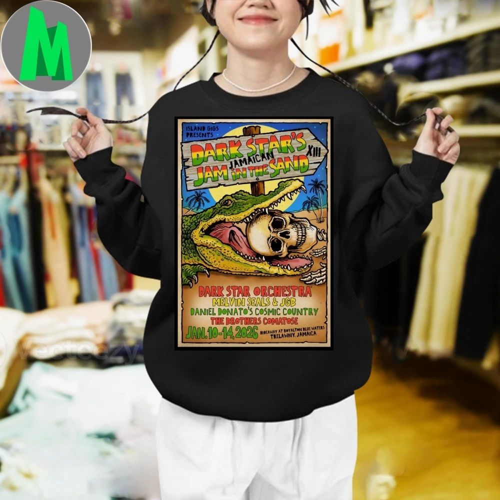 Dark Star Orchestra Hideaway at Royalton Blue Waters In Montego Bay Jamaica Jan 10-14 2026 Poster Shirt