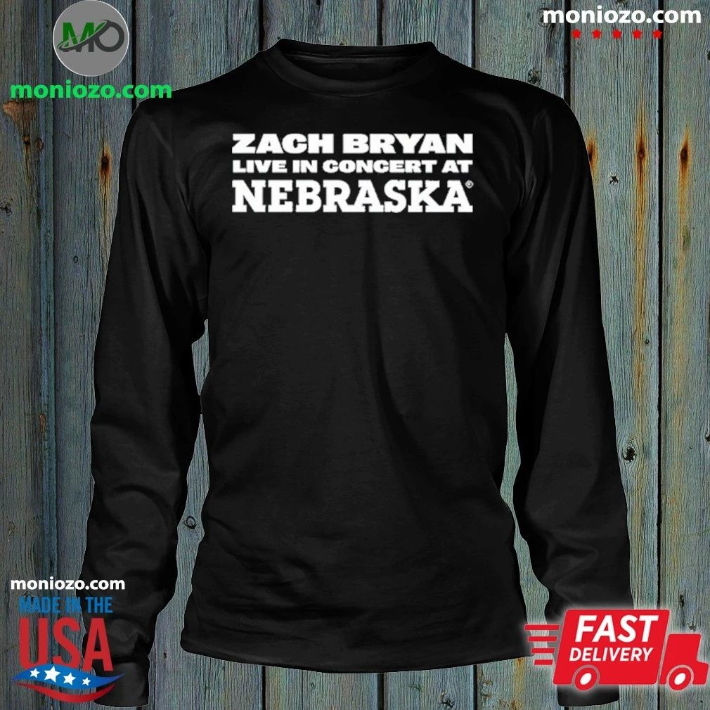 Zach Bryan Nebraska 2026 Show T-Shirt