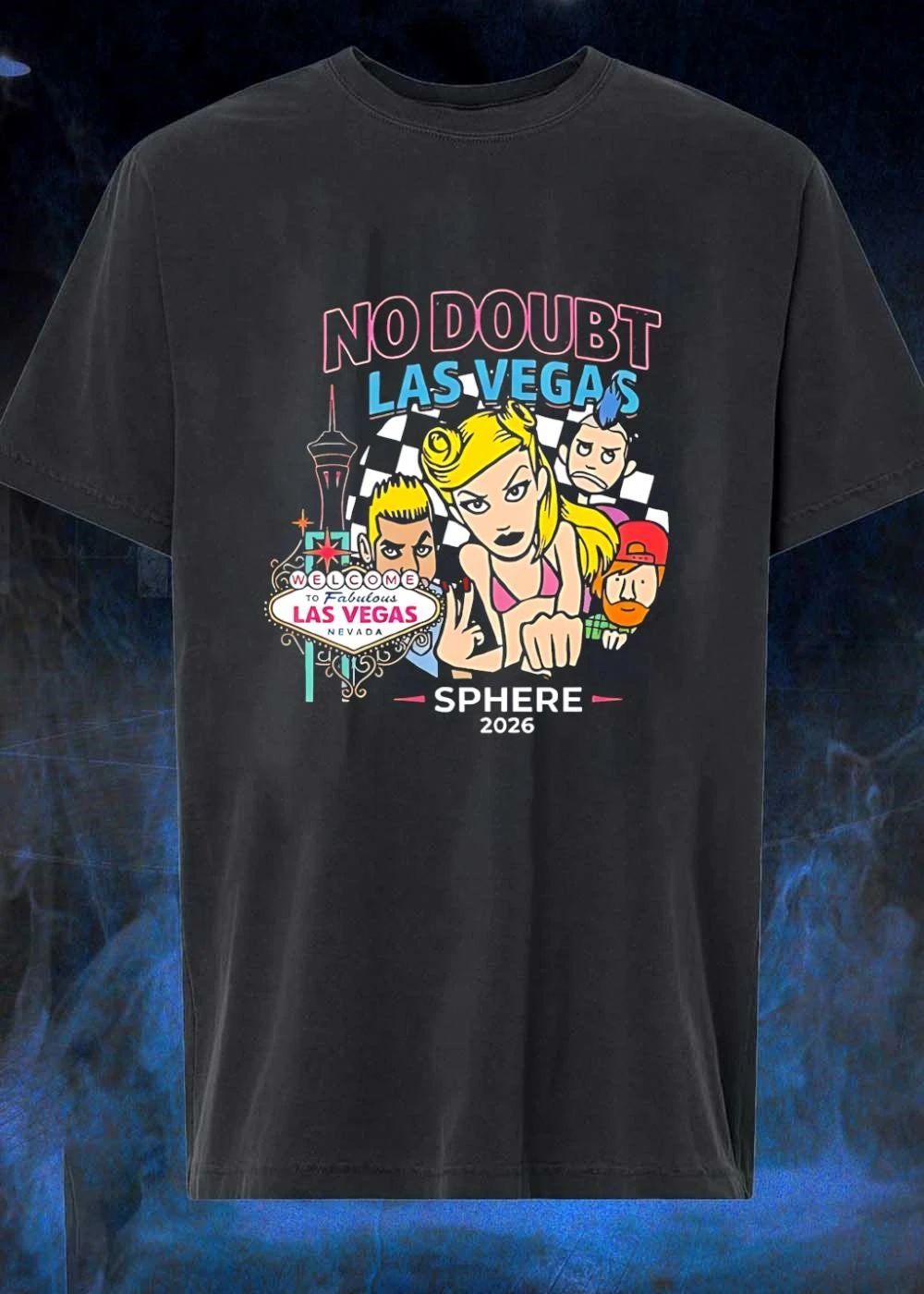 No Doubt Las Vegas Concert Merchandise No Doubt Las Vegas Sphere 2026 T-Shirt