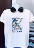 MLB Official Chicago Cubs Hot Dog Baseball Batter T-Shirt