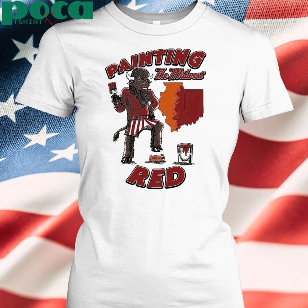 Painting The Midwest Red Shirt