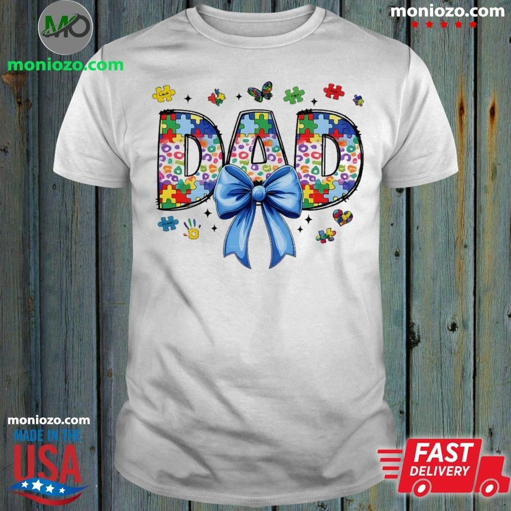Original Dad Autism Awareness Shirt