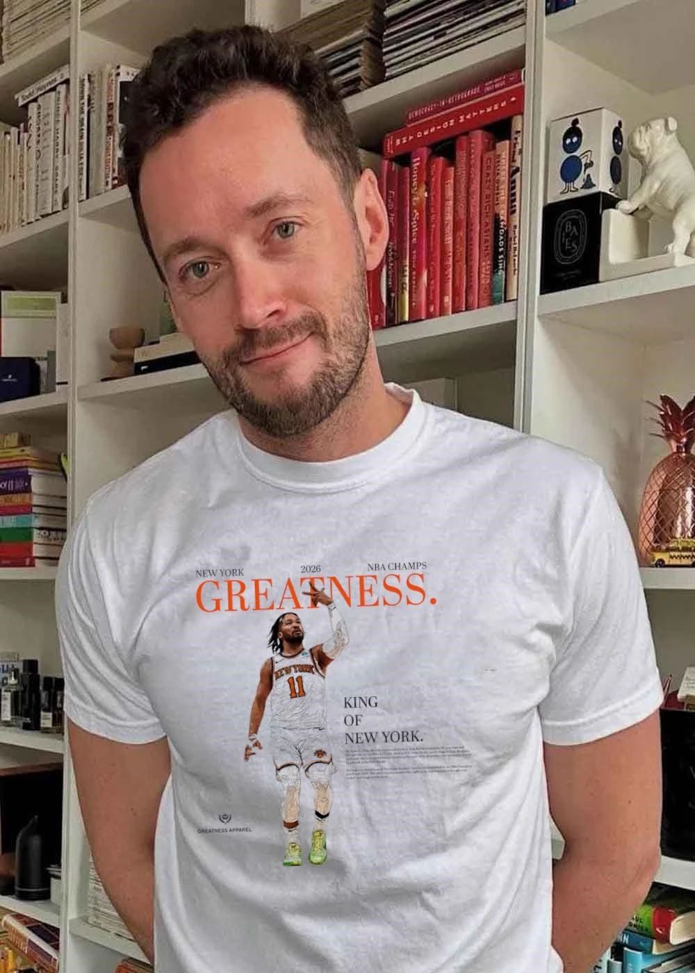 Greatness Apparel Jalen Brunson King of New York June 13 2026 NBA Champs Shirt