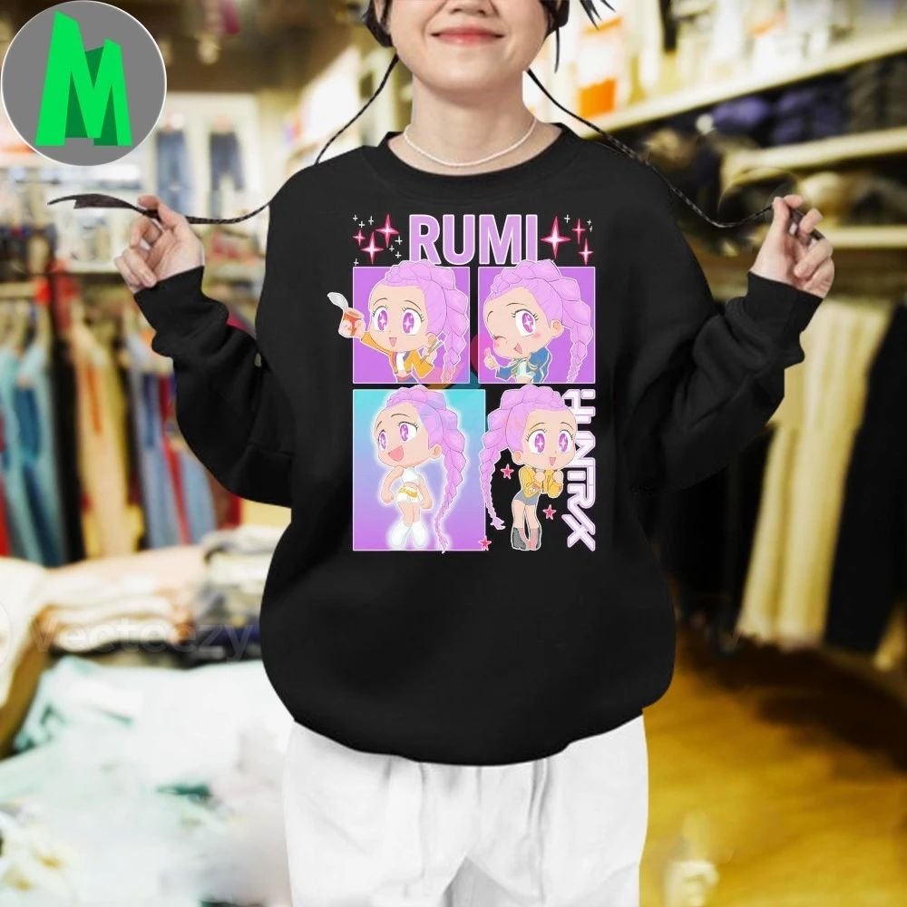 Kpop Demon Hunters Rumi Huntrix Chibi Shirt