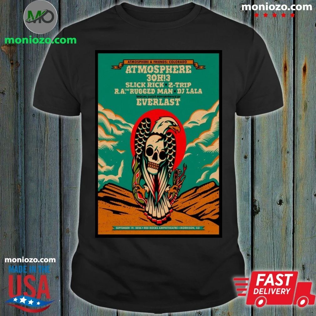 Original Atmosphere September 19 2026 Morrison CO Poster Shirt