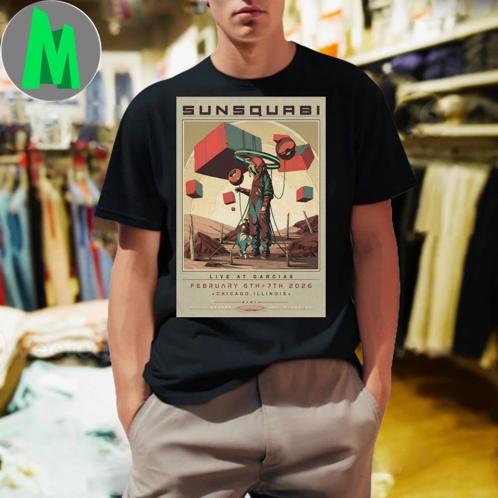 Sunsquabi 2 6-2 7 2026 Chicago IL Poster Shirt