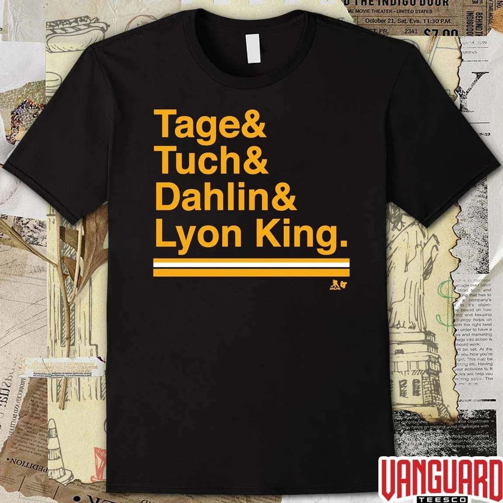 Buffalo Hockey Ampersand Tage And Tuch And Dahlin And Lyon King Buffalo Sabres 2026 NHL t-shirt
