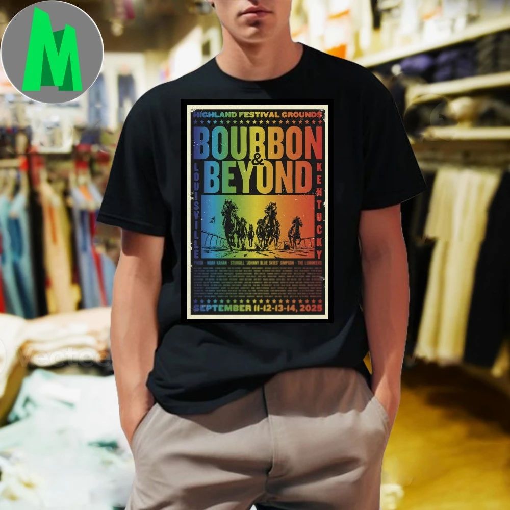 Highland Festival Grounds Bourbon & Beyond Louisville, Kentucky Sep 11-14 2025 Poster Shirt