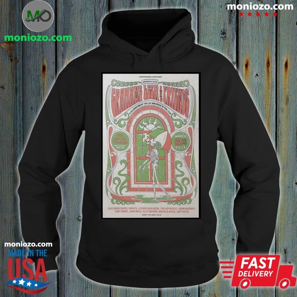Grahame Lesh And Friends Port Chester Poster 12.3.2026 Shirt