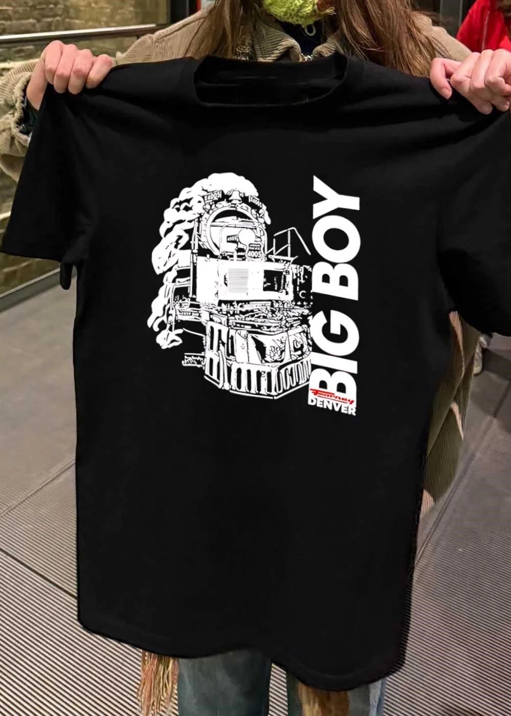 Forney Denver Big Boy Union Pacific Steam Locomotive Train T-Shirt