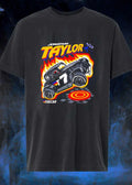 Jonathan Taylor Toecar Number 7 Racing Flames Shirt