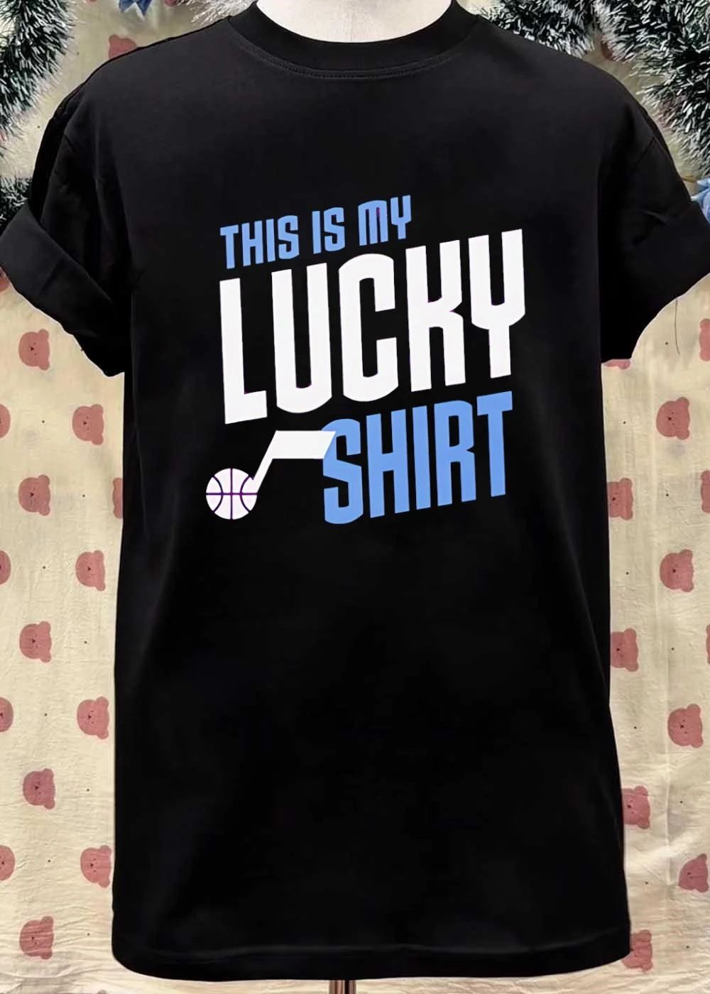 Lucky Fan Gear This Is My Lucky Shirt Utah Jazz T-Shirt