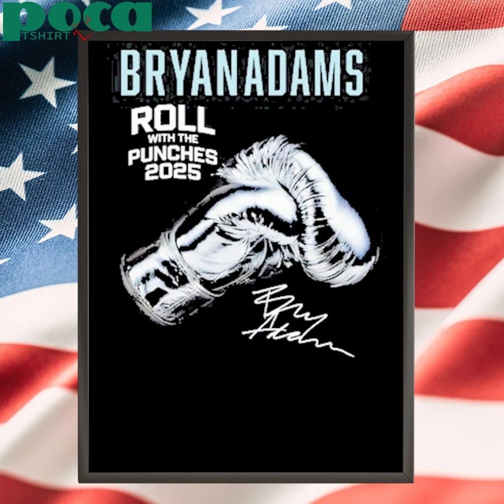 Roll With The Punches Bryan Adams T-shirt