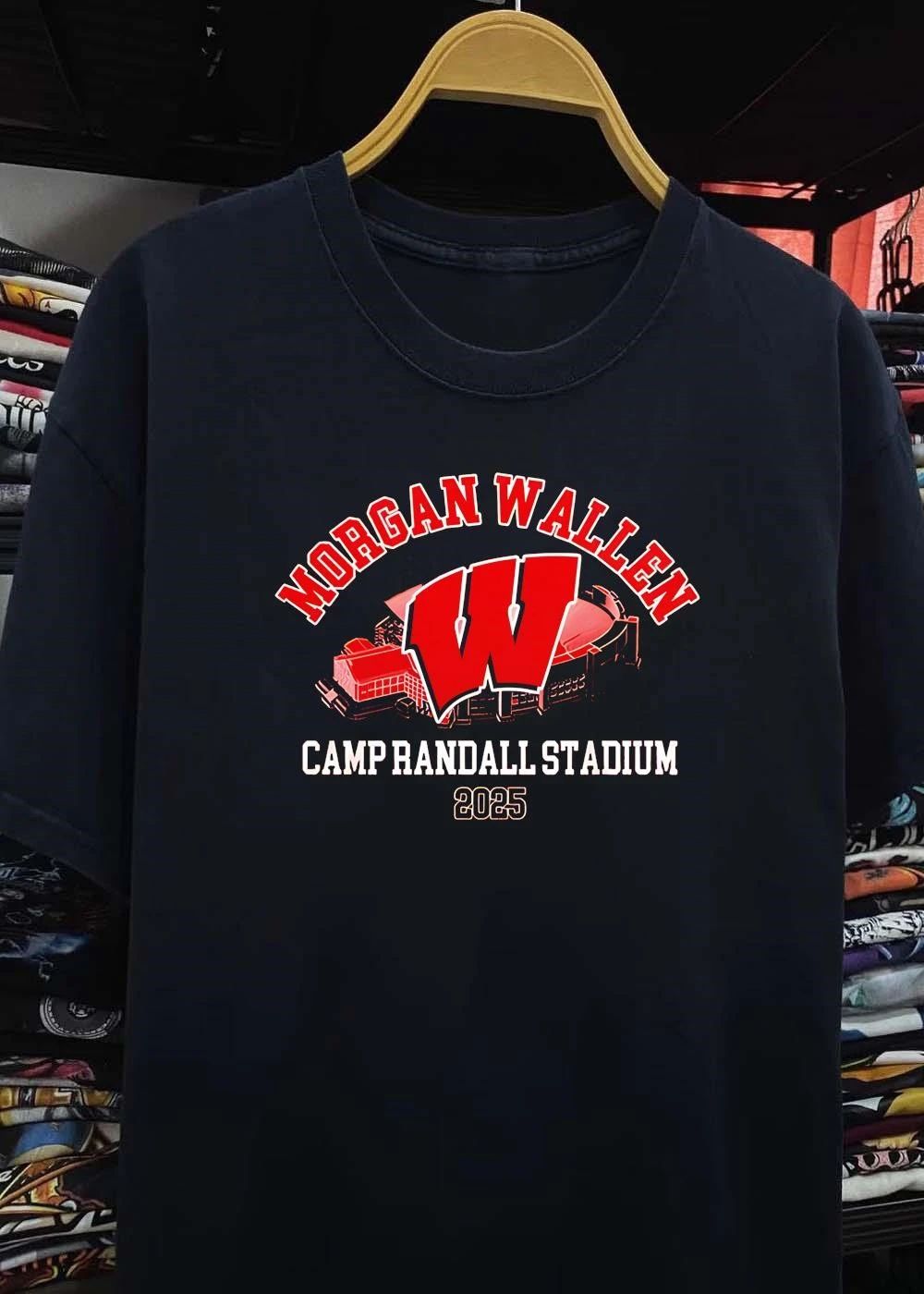 Wisconsin Badgers x Morgan Wallen Tour 2026 shirt