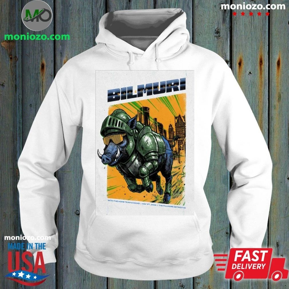 Bilmuri The Fillmore Detroit MI 5 3 2026 Poster Shirt