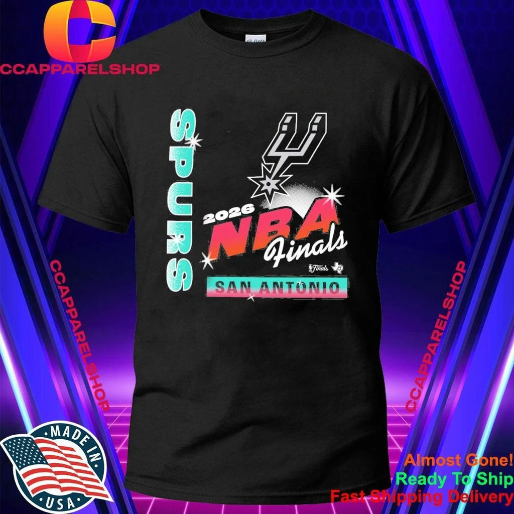 San Antonio Spurs ’47 Brand 2026 NBA Finals Billboard Franklin Shirt