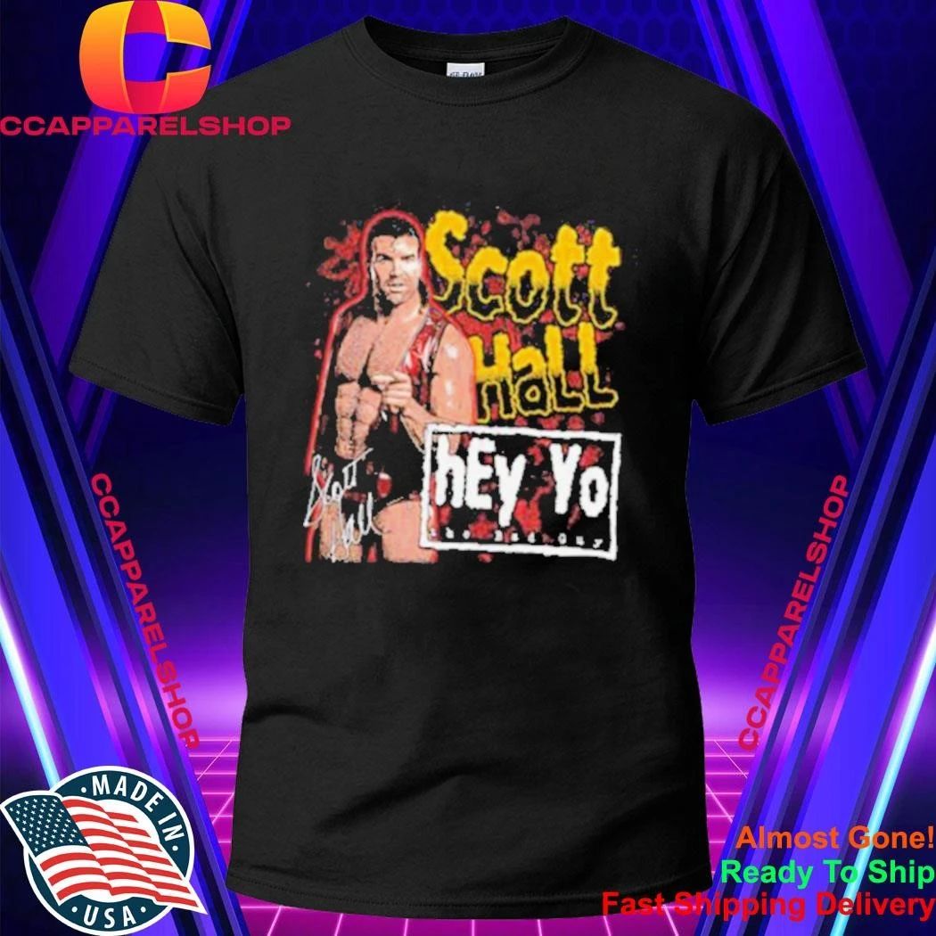 Scott Hall Hey Yo The Bad Guy Signature Shirt