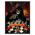 Metallica Frankfurt Poster 2026 Grim Reaper Chess Game Art Print