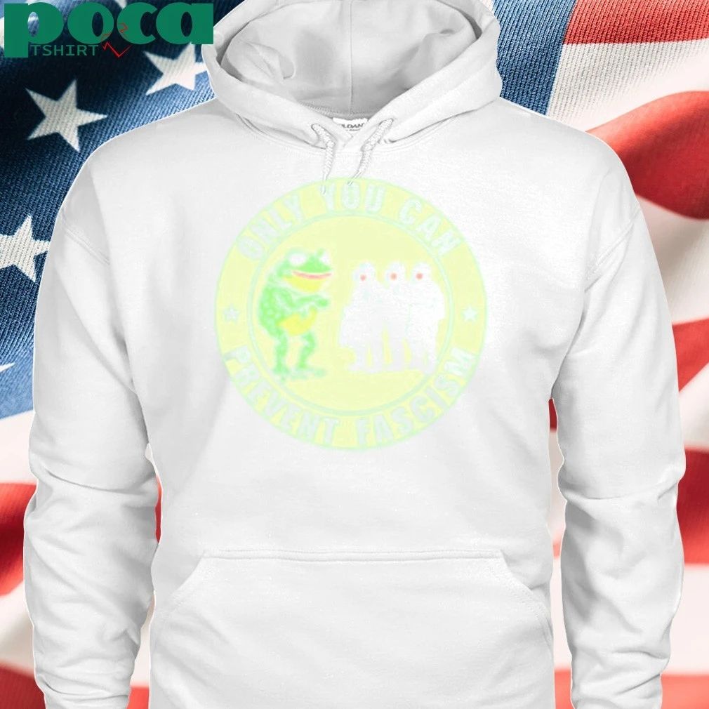Portland Frog Only You Can Prevent Fascism logo T-Shirt