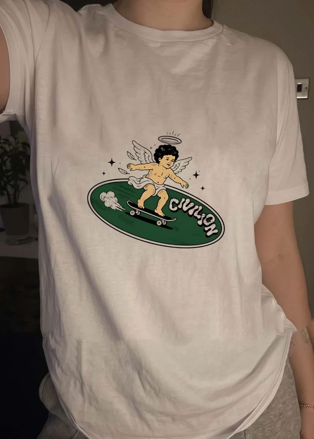 Angel Skating Civilian T-Shirt