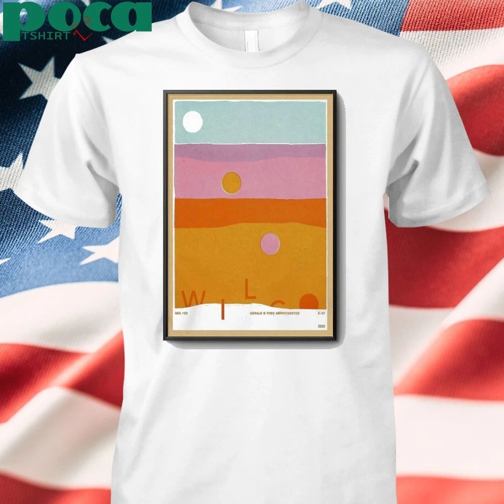 Wilco Gerald R Ford Amphitheater in Vail CO Aug 17 2025 Poster shirt