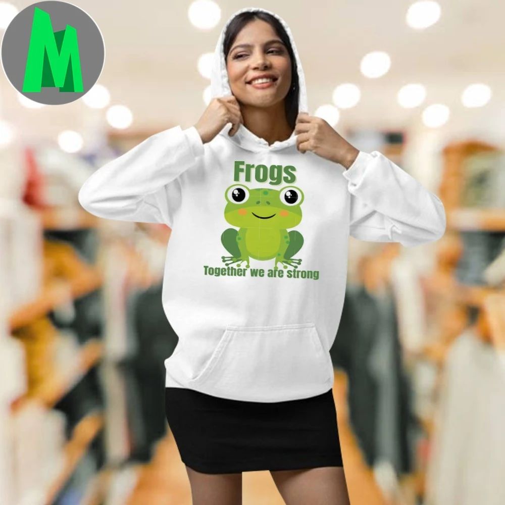 Frogs Together We Are Strong Cute Frog Protest Activist Shirt