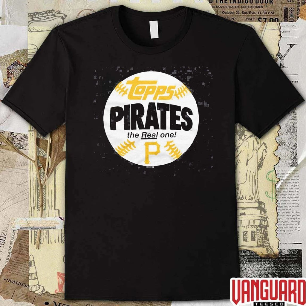Pittsburgh Pirates MLB 2026 x Topps Baseball The Real One t-shirt