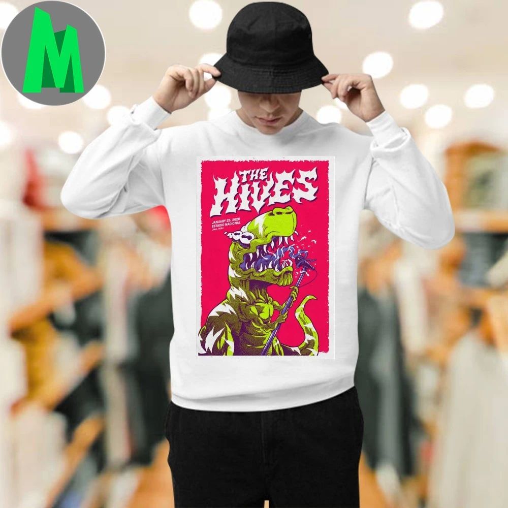 The Hives Lima Peru January 25 2026 Poster Shirt