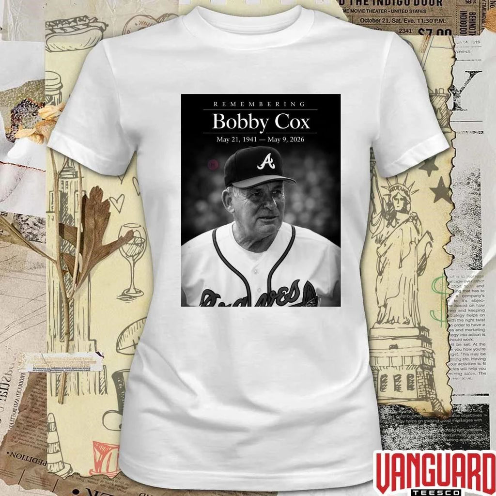 Remembering Bobby Cox May 21 1941 – May 9 2026 Poster t-shirt