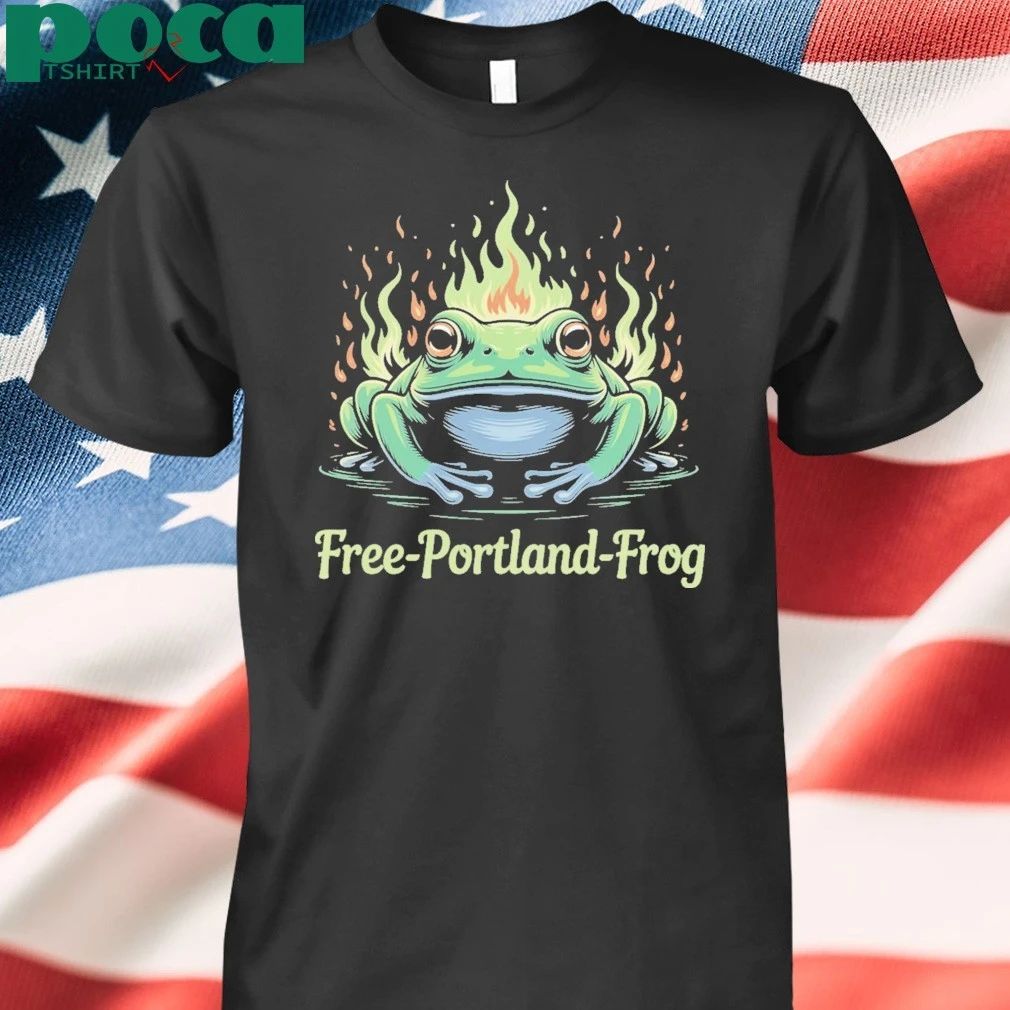 Portland 2025 Free-Portland-Frog T-Shirt