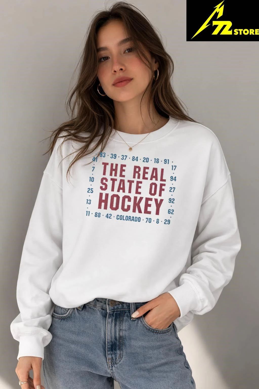 Colorado The Real State of Hockey Shirt