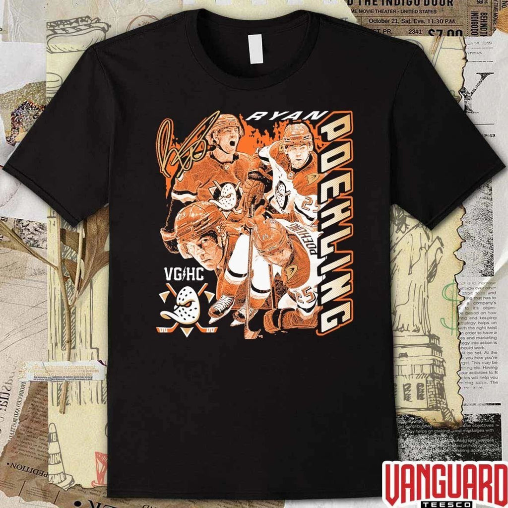 Ryan Poehling Poehling All Effort Anaheim Ducks NHL t-shirt