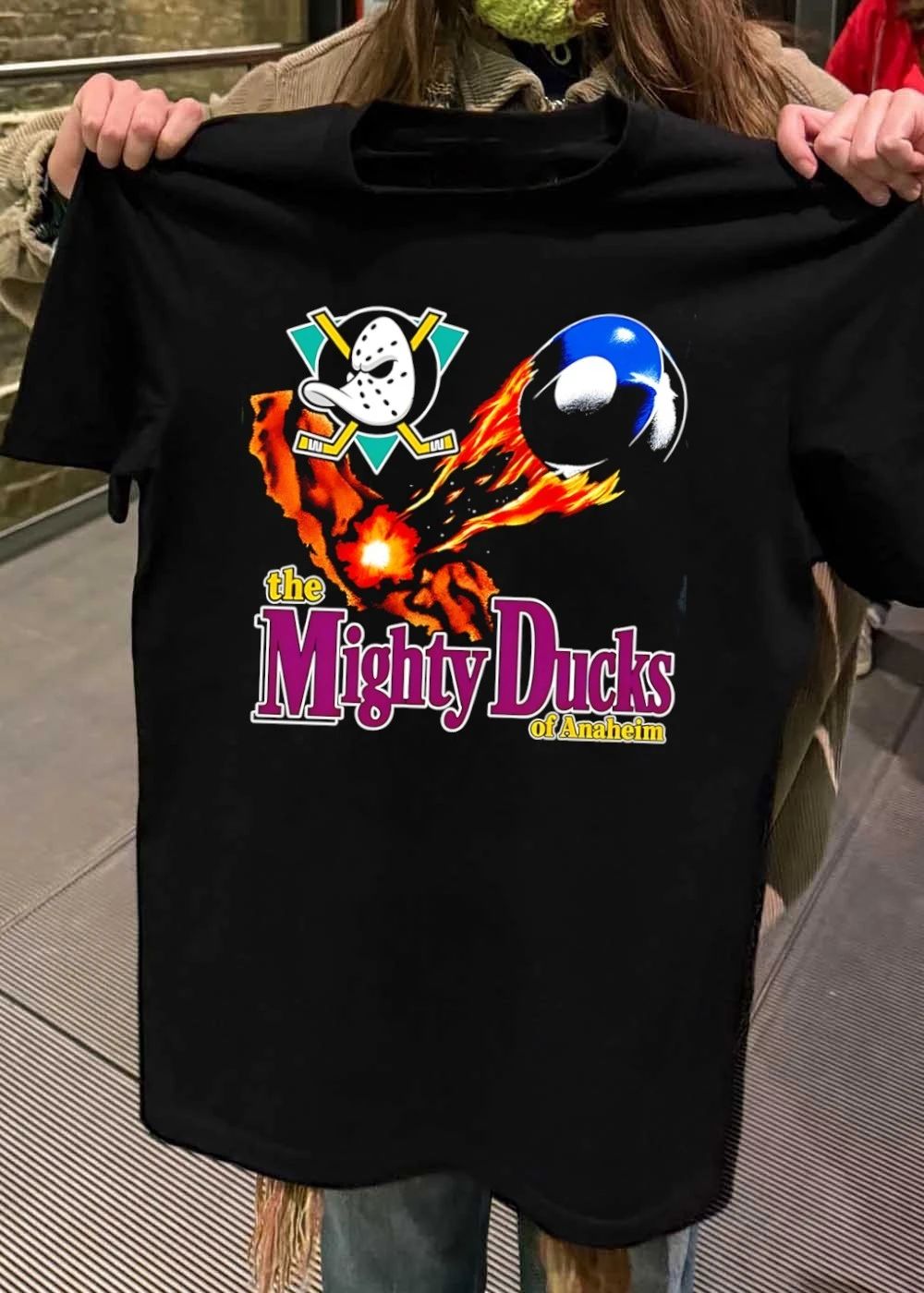 Mighty Ducks Apparel The Mighty Ducks of Anaheim Hockey Team T-Shirt