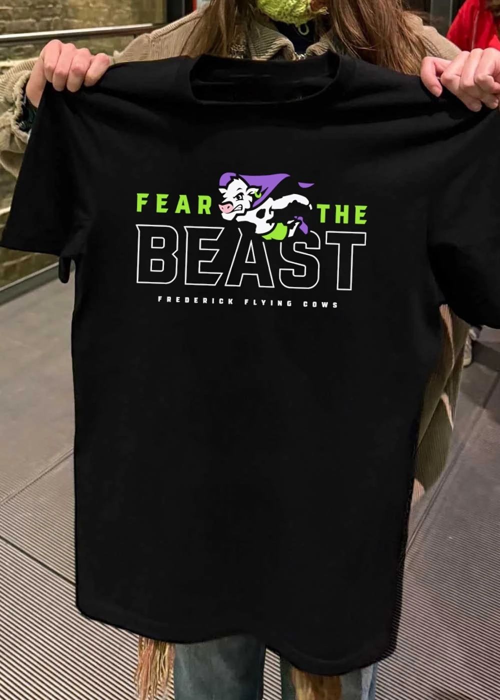 Fear The Beast Flying Cow shirt