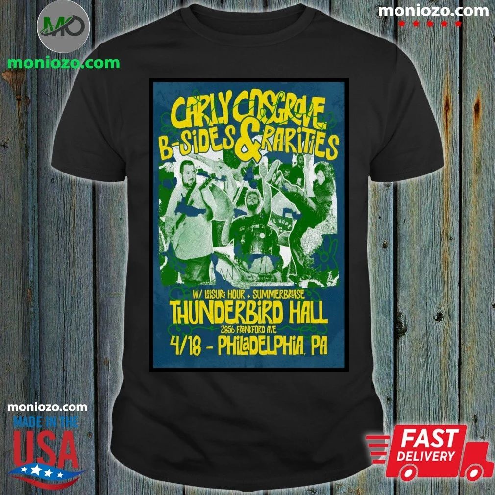 Original Carly Cosgrove Thunderbird Hall Philadelphia PA Apr 8 2026 Poster Shirt