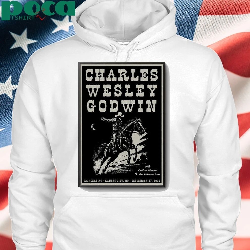Charles Wesley Godwin Sept 27 2025 Grinders KC Kansas City, MO Poster shirt