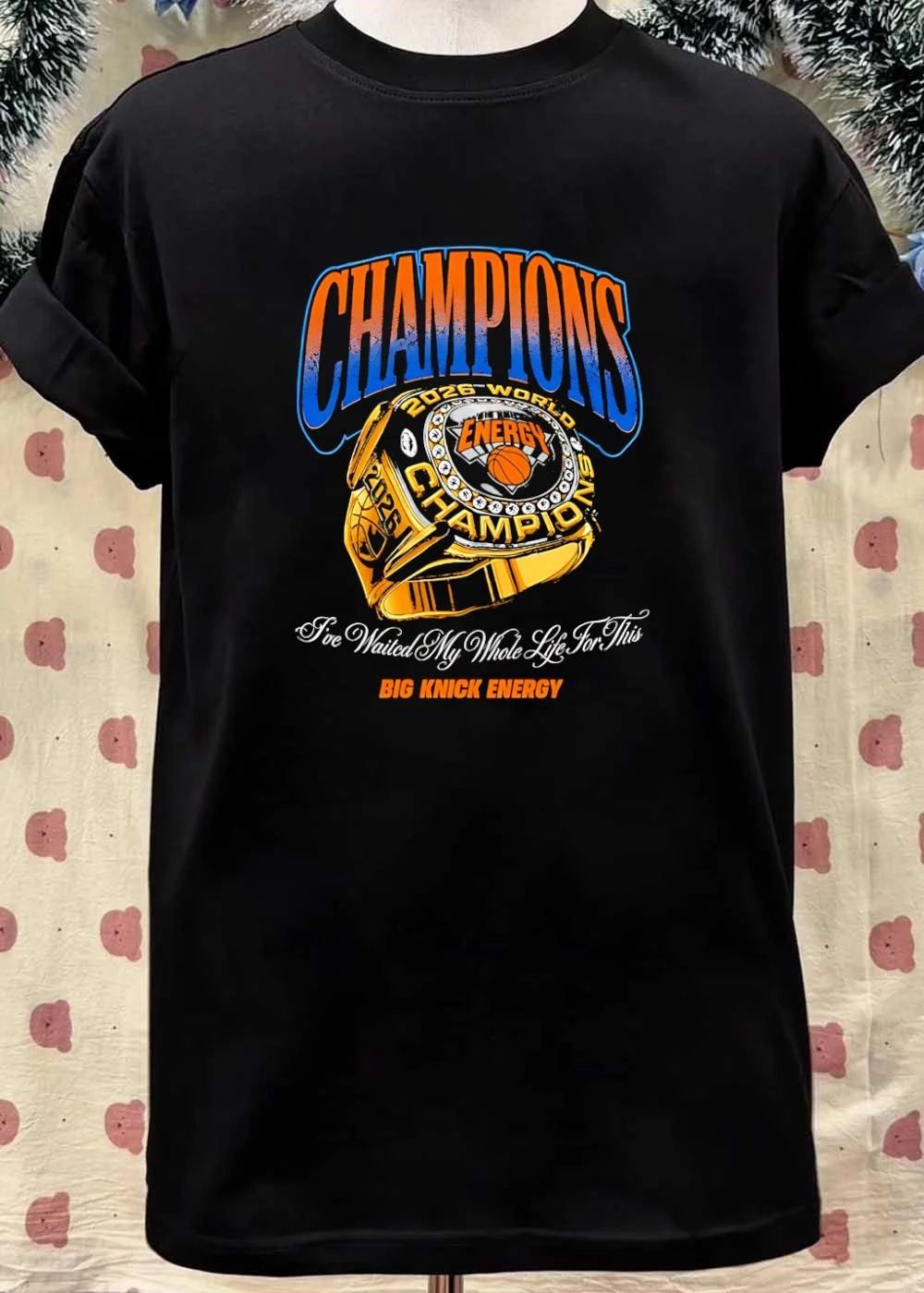 Big Knick Energy Ive Waited My Whole Life For This 2026 World Champions Shirt